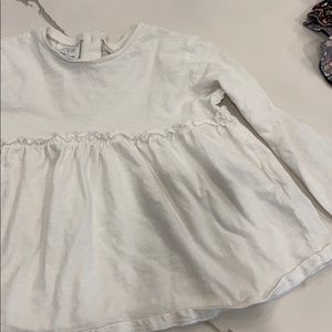 White Zara long sleeve